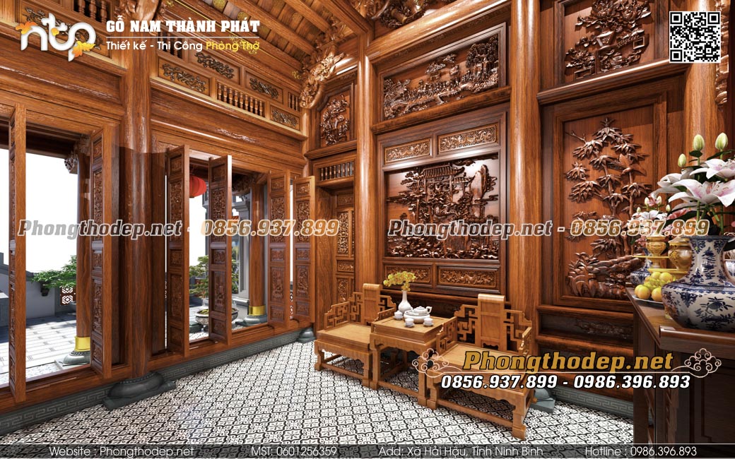Không gian toát lên sự ấm cúng đầy hoài niệm